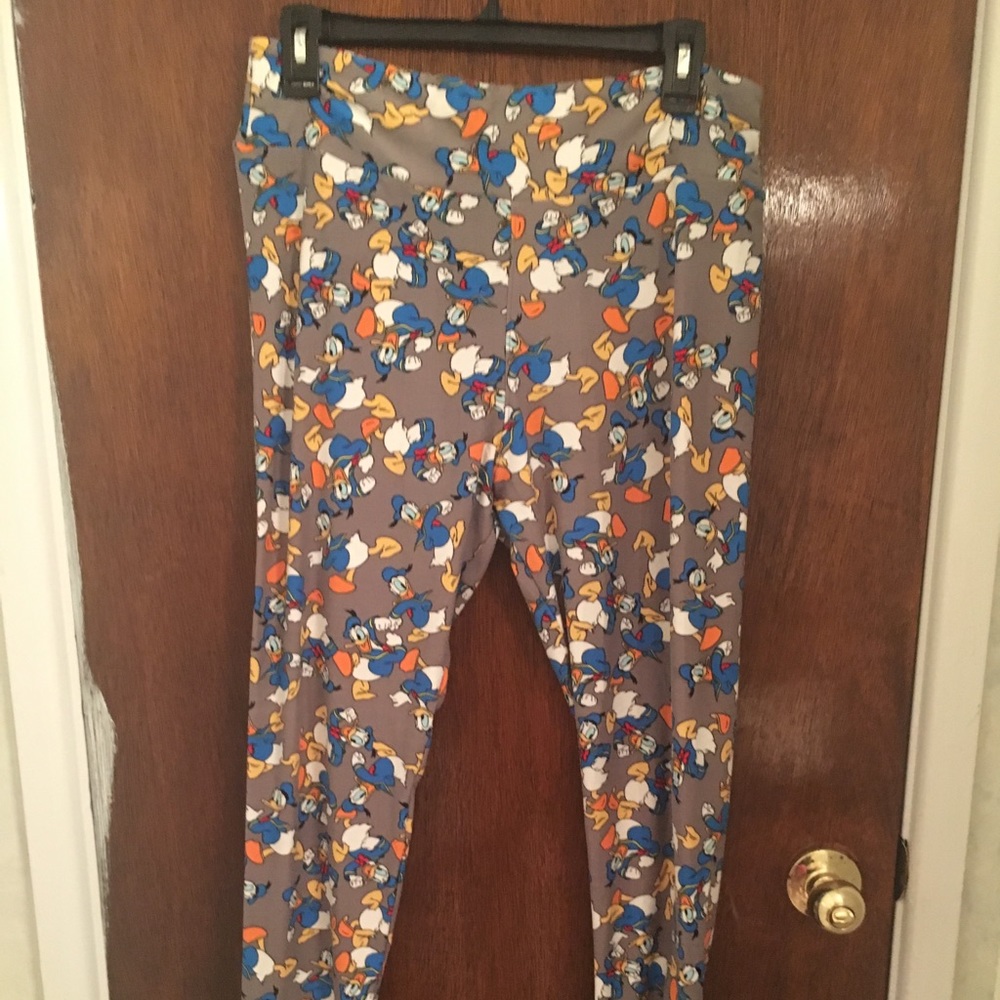 Lularoe Disney Collection Donald Duck leggings TC